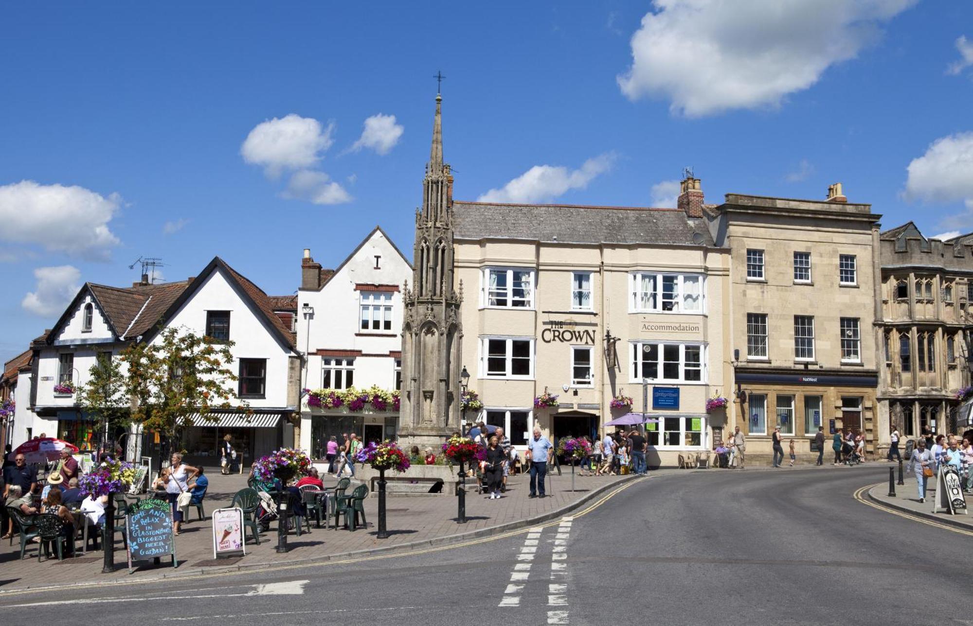 The Eaves, Glastonbury High Street 2 Bed 2 Bathroom Apartment Luaran gambar